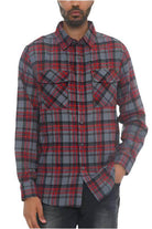 Plaid Flannel Long Sleeve Shirts S - 3XL - VacationGrabs