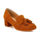Aloha Tassels Detail Genuine Suede Loafers - VacationGrabs
