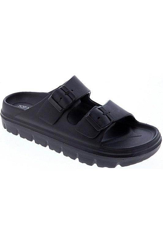 Double Strap Waterproof Slides - VacationGrabs