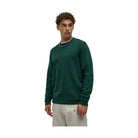 Mens Green Crewneck Sweater - VacationGrabs