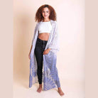 Ombre Bohemian Lace Kimono - VacationGrabs