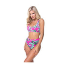Ribbed Elastic Band Bikini Set - VacationGrabs