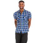 Mens Checkered Button Down Shirt - VacationGrabs