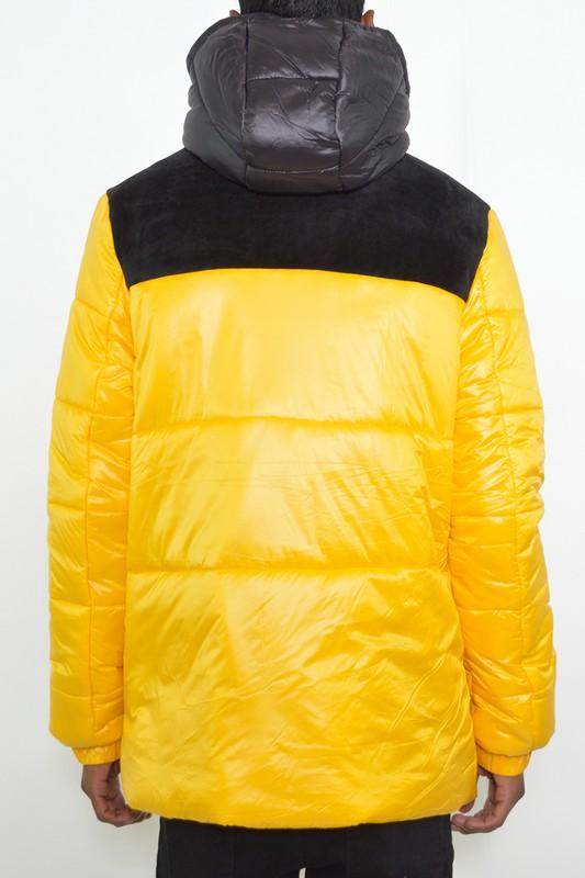 Mens Padded Buffle Puffer Jacket - VacationGrabs