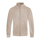 Mens High Neck Solid Full Zip Sweaters - VacationGrabs
