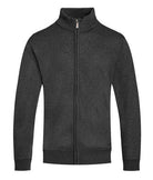 Mens High Neck Solid Full Zip Sweaters - VacationGrabs