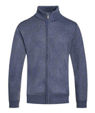 Mens High Neck Solid Full Zip Sweaters - VacationGrabs