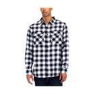 Mens Checkered Shirts Flannel Long Sleeve - VacationGrabs