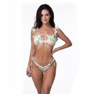Lemon Ruffle Bikini Set - VacationGrabs