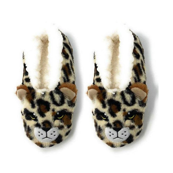 Cheetah Bang - Women's Cozy House Slipper - VacationGrabs