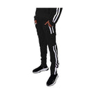 Two Stripe Cargo Pouch Track Pants - VacationGrabs