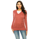Womens Knit Hoodie Sweater - VacationGrabs