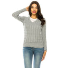 Womens Knit Hoodie Sweater - VacationGrabs