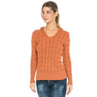 Womens Knit Hoodie Sweater - VacationGrabs