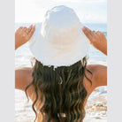 Frayed Edge Canvas Bucket Hat - VacationGrabs