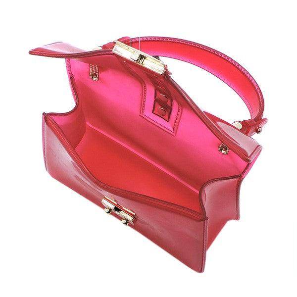 Multi Semi Transparent Flap Jelly Candy Bag - VacationGrabs