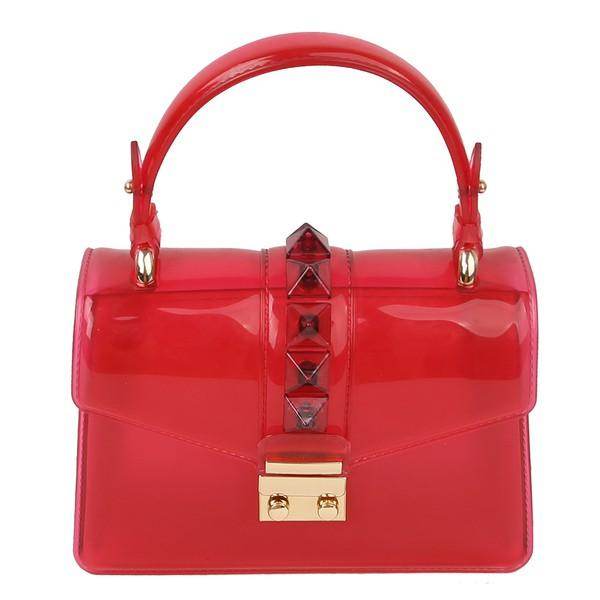 Multi Semi Transparent Flap Jelly Candy Bag - VacationGrabs