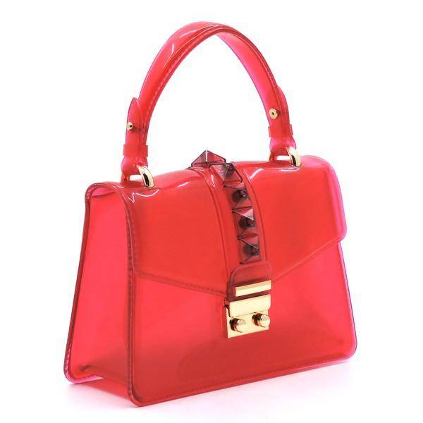 Multi Semi Transparent Flap Jelly Candy Bag - VacationGrabs