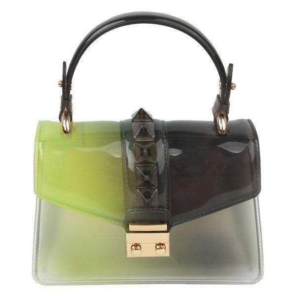Multi Semi Transparent Flap Jelly Candy Bag - VacationGrabs