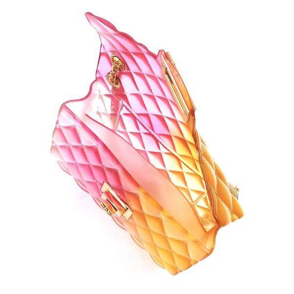 Quilt Embossed Multi Jelly Shoulder Bag - VacationGrabs