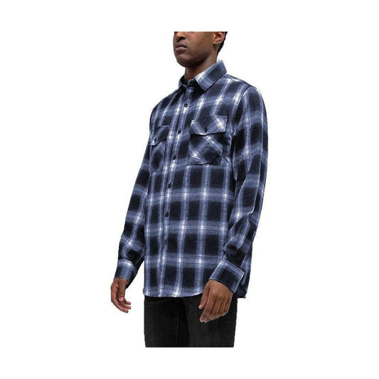 Full Plaid Checkered Flannel Long Sleeve - VacationGrabs