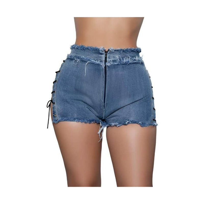 Womens Tie Me Up Shorts - VacationGrabs