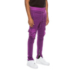 Heathered Cotton Blend Joggers - VacationGrabs