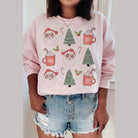 Christmas Collection Graphic Plus Size Sweatshirt - VacationGrabs