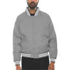 Mens Polyester Windbreaker Bomber Jacket - VacationGrabs