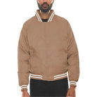 Mens Polyester Windbreaker Bomber Jacket - VacationGrabs