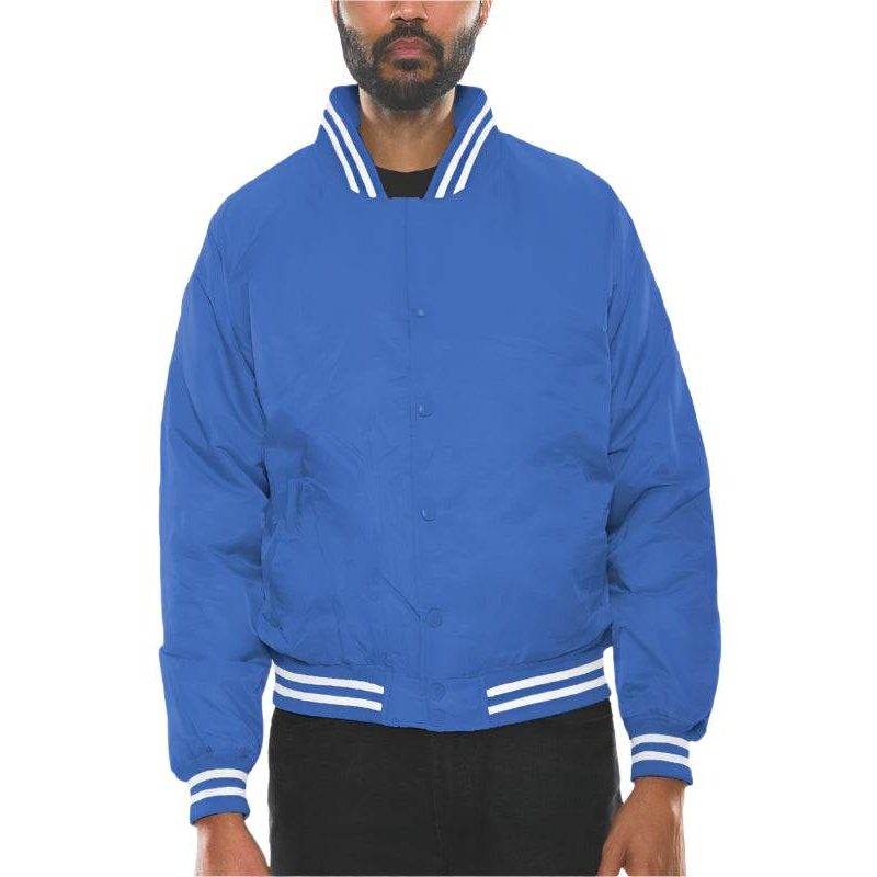 Mens Polyester Windbreaker Bomber Jacket - VacationGrabs