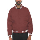 Mens Polyester Windbreaker Bomber Jacket - VacationGrabs