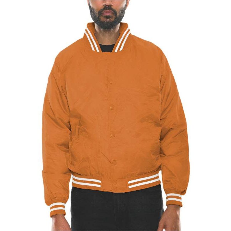 Mens Polyester Windbreaker Bomber Jacket - VacationGrabs