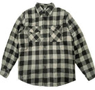 Mens Plaid Quilted Padded Flannel 4 Color Options - VacationGrabs