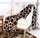 Giraffe Super Soft Cozy Bed Throw Flannel Blanket - VacationGrabs