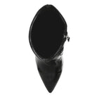 Pluto Block Heel Stiletto Ankle Boot - VacationGrabs