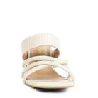 Criss Cross Strap Heel Sandals - VacationGrabs