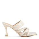 Criss Cross Strap Heel Sandals - VacationGrabs