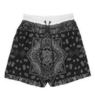 Swimwear - Paisley Bandana Print Swimming Shorts - VacationGrabs