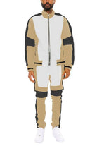 Men's Moto Color Block Track Suits - VacationGrabs