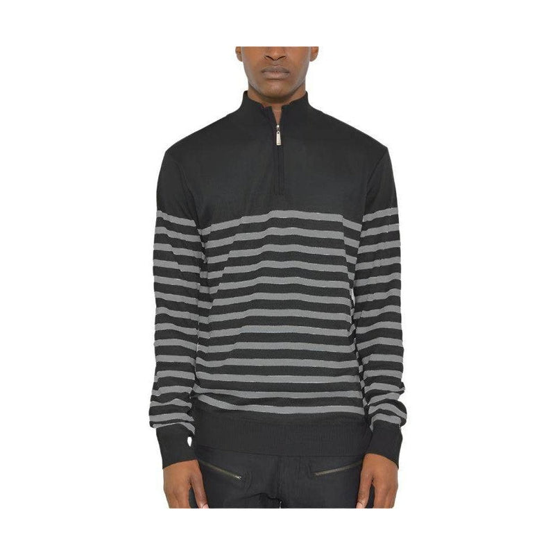Mens Sweater Quarter Zipper Pullover - VacationGrabs