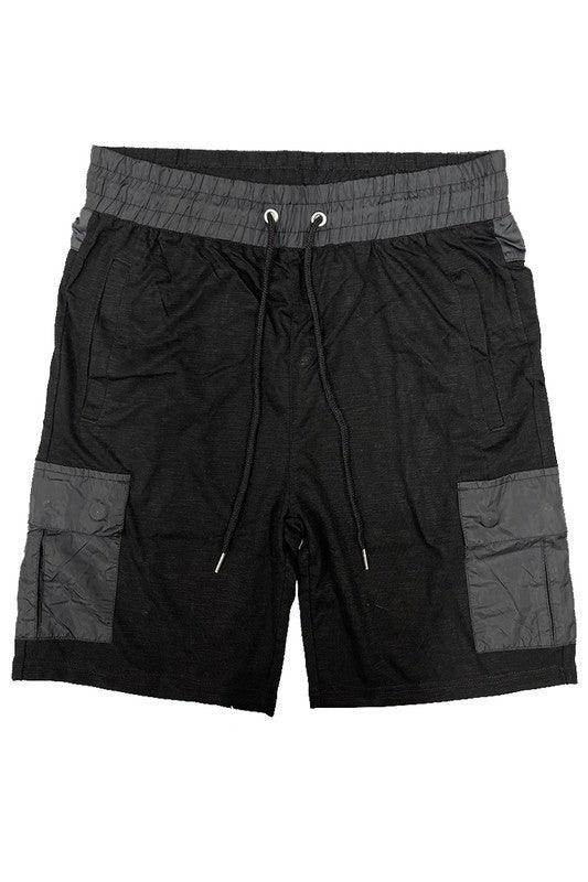 Mens Heathered Light Weight Slub Shorts - VacationGrabs