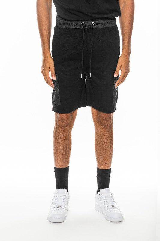 Mens Heathered Light Weight Slub Shorts - VacationGrabs
