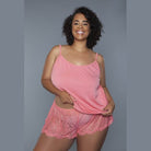 Womens Cami and Shorts Peyton Lingerie Set - VacationGrabs