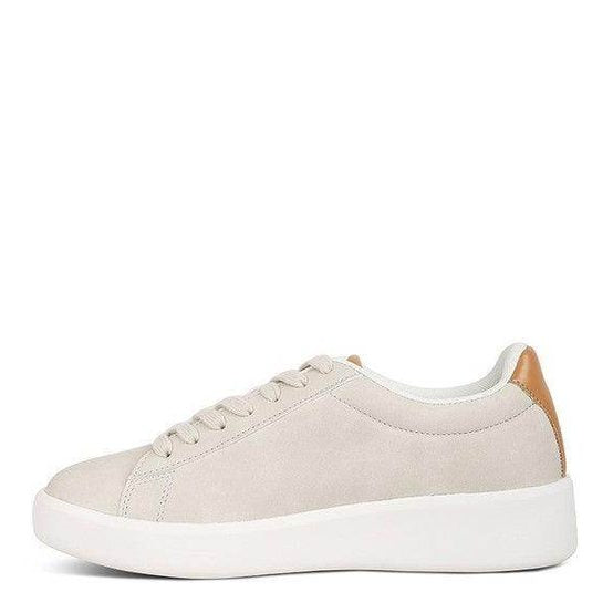 Women's Tennis Shoes Minky Lace Up Casual Sneakers - VacationGrabs