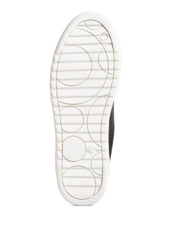 Women's Tennis Shoes Rouxy Faux Leather Sneakers - VacationGrabs