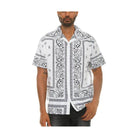 Men's Shirts Mens Collared Print Button Down