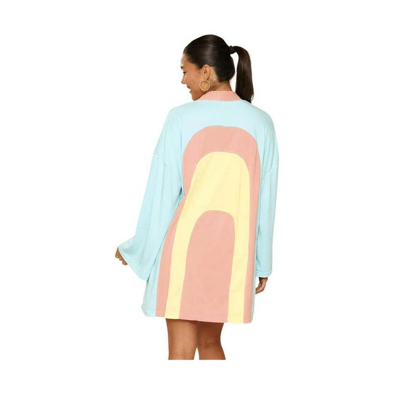 Retro Arch Terry Cloth Novelty Robe - VacationGrabs
