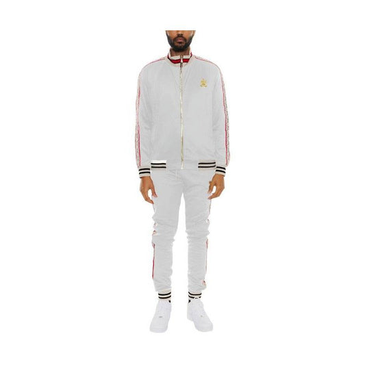 Cc Logo Track Jacket And Pant Set - VacationGrabs