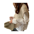 Sleeveless cropped vest - VacationGrabs